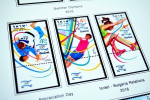 COLOR PRINTED ISRAEL [+TABS] 2011-2020 STAMP ALBUM PAGES (81 illustrated pages)