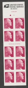 U.S. Scott Scott #3482a Washington Stamps - Mint NH Booklet Pane