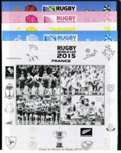 Rugby World Cup 2015 FRANCE Team Progressive Proofs+Original VF