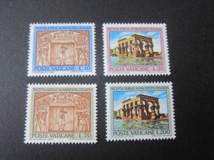 Vatican 1964 Sc 379-82 set MH