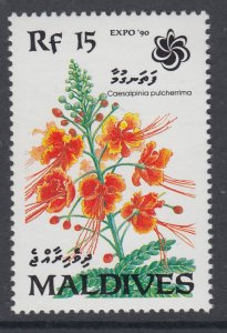 Maldive Islands 1451 Flowers MNH VF