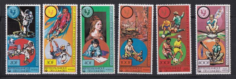 Comoros Isl. # 459-464, Year of the Child, MNH,1/2 Cat