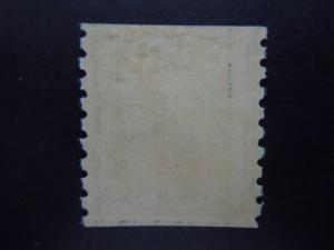 1910 #392 1c Franklin  Coil Perf 8 1/2 Vert MLH OG VF CV $27.50