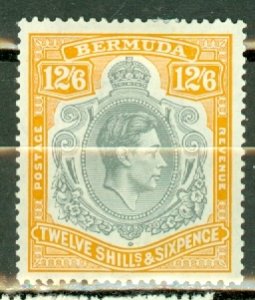 AB: Bermuda 127a mint CV $110