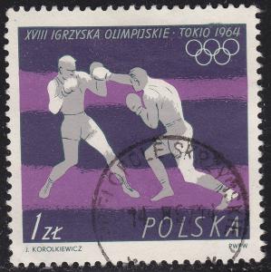 Poland 1261 XVIII Olympics Boxing 1964