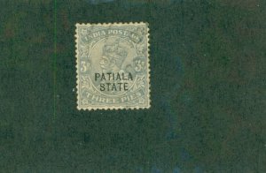 NABHA  INDIAN STATE 72 USED BIN $0.60