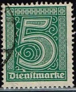 Germany 1920,Sc.#O1 used Official Stamp
