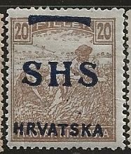 Yugoslavia ^ Scott # 2L12 - MH