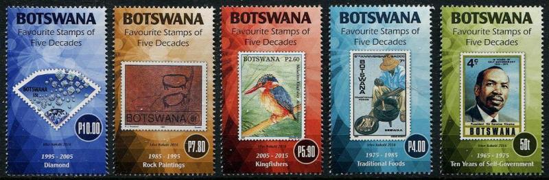 HERRICKSTAMP NEW ISSUES BOTSWANA World Post Day 2016 (S.O.S.)