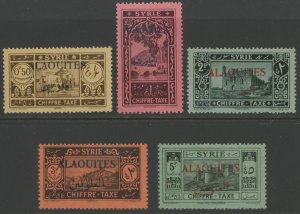 Alaouites J6-10 ** mint NH  (2306B 755)