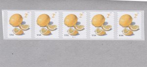 PNC5 2c Lemon SA (18) B22222 5 Digit Top BN US #5256 MNH F-VF