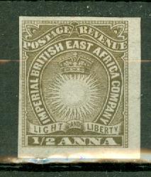 British East Africa 14a mint CV $1200