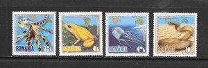 ROMANIA #6033-6  MARINE LIFE  MNH