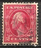 U.S.A.; 1912; Sc. # 406;  Used Perf, 12 Single Stamp