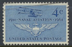 USA  SC#  1185   Used 1961 Naval Aviation see scan