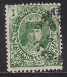 Newfoundland 104 Queen Mary 1¢ 1911