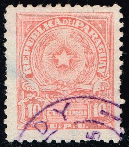 Paraguay #478A Coat of Arms; Used (0.25)