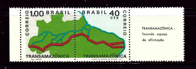 Brazil 1190a MNH 1971 Trans-Amazon Highway