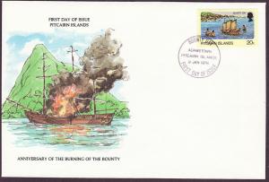 Pitcairn Islands #175 cacheted FDC