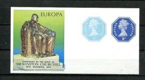 United Kingdom Europa Souvenir Sheet MNH Imperf Sir W Churchill 10647