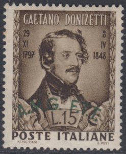 Italy Trieste A (AMG-FTT) - Donizetti - Sassone n.34 MNH**