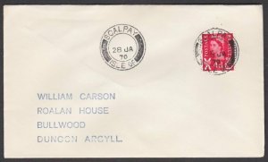 GB SCOTLAND 1970 cover SCALPAY / ISLE OF cds................................T209