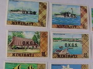 KIRIBATI # O1-O15-MINT/NEVER HINGED-COMPLETE SET--OFFICIALS--QEII-1981