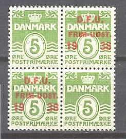 Denmark 263 MNH bl.of 4 SCV15