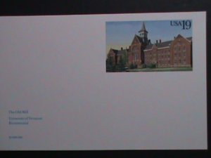 ​UNITED STATES-1991-BICENTENNIAL-UNIVERSITY OF VERMONT OLD MILL-MNH- POST CARD