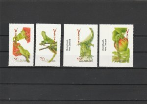 Vanuatu  Scott#  933-6  MNH  (2007 Banded Iguana)