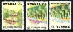 Rwanda 1983 Soil Erosion superb perforated proof comprisi...
