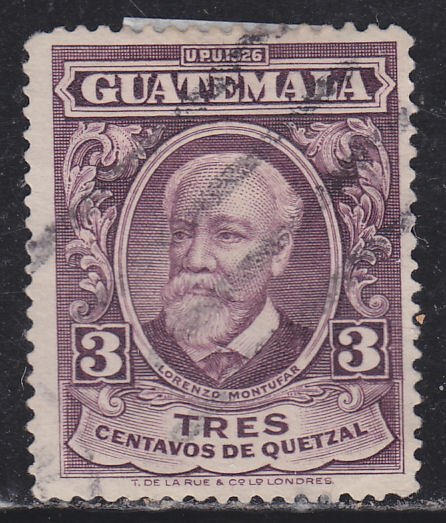 Guatemala 236 Lorenzo Montúfar y Rivera 1929