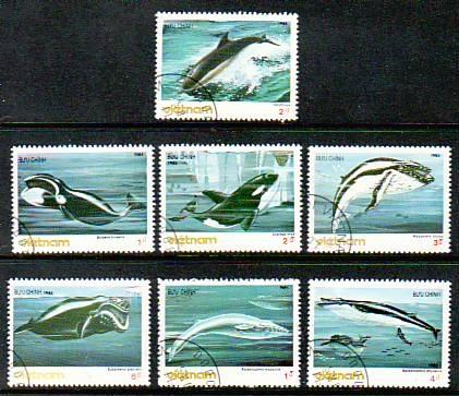 Vietnam Whales 1569-1575 CTO NH