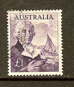 Australia, Scott #378; L1 Bass and Whaleboat, Used