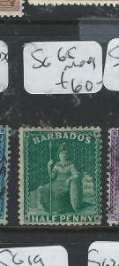 BARBADOS (P1807B) BRITANNIA SG 65   MOG 