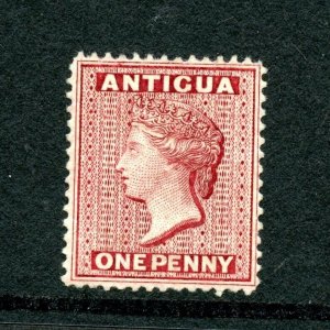 Antigua #5 (AN476) Wmk #1, Perf 12/12, M, NO GUM, F-VF, CV$220.00