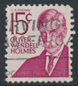 USA  SC#  1288   Used 1968  Oliver Wendell Holmes  see scan