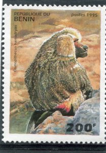 Benin 1995 MONKEY 1 value  Perforated Mint (NH)