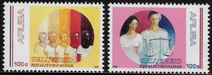 Aruba #81-2 MNH Set - Equality Day