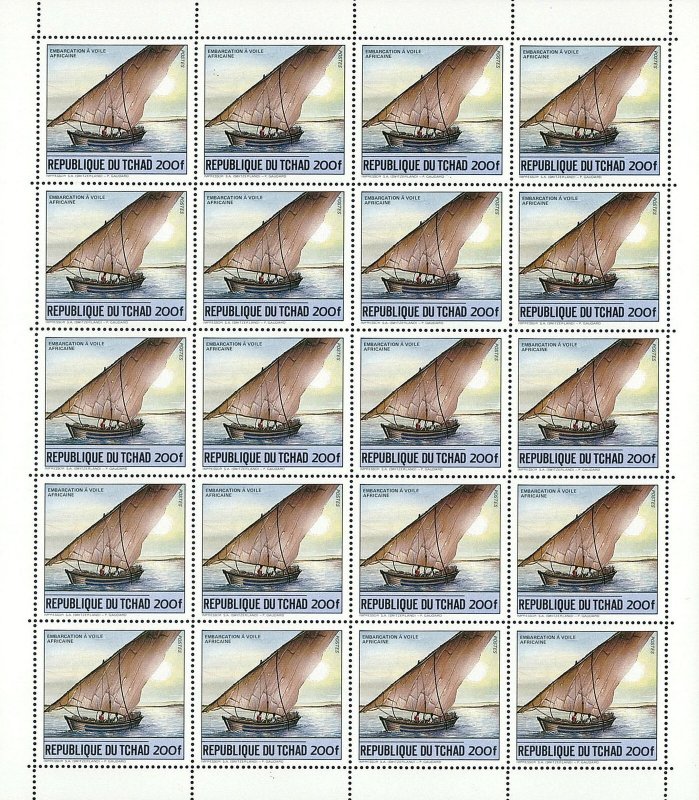 Transports (1984) - Imperf. - Full sheet-