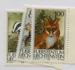 LIECHTENSTEIN   1006-08   MNH