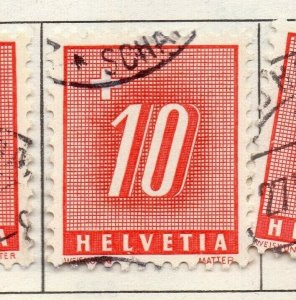 Switzerland Helvetia 1934-48 Early Issue Fine Used 10c. NW-168713