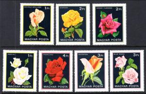 Hungary 2735-2741 Roses MNH VF