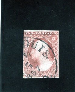 11 Washington, used w/1857 cancel