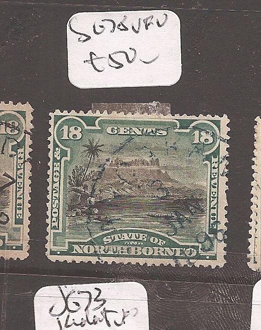 North Borneo 18c Mountain SG 78 VFU (8avr)