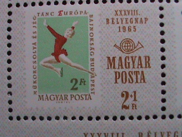 ​HUNGARY-1965 STAMP DAY MNH S/S-VERY FINE WE SHIP TO WORLD WIDE-WE COMBINED