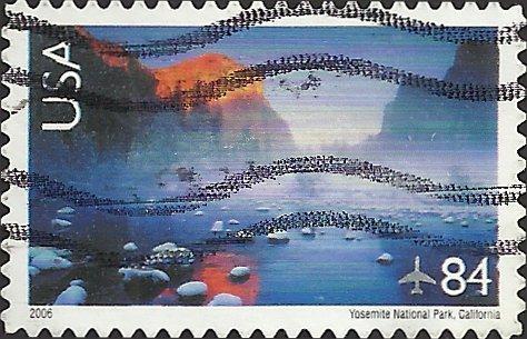 Yosemite National Park - United States Postage Stamp