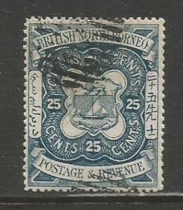 North Borneo    #44  Used  (1888)  c.v. $0.75