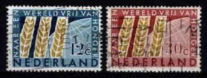 Netherlands 1963 Freedom from Hunger, Set [Used]