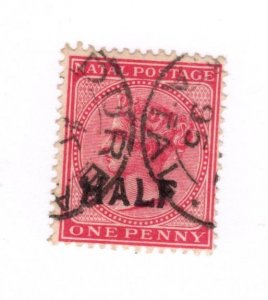 Natal #80 Used - Stamp CAT VALUE $2.50